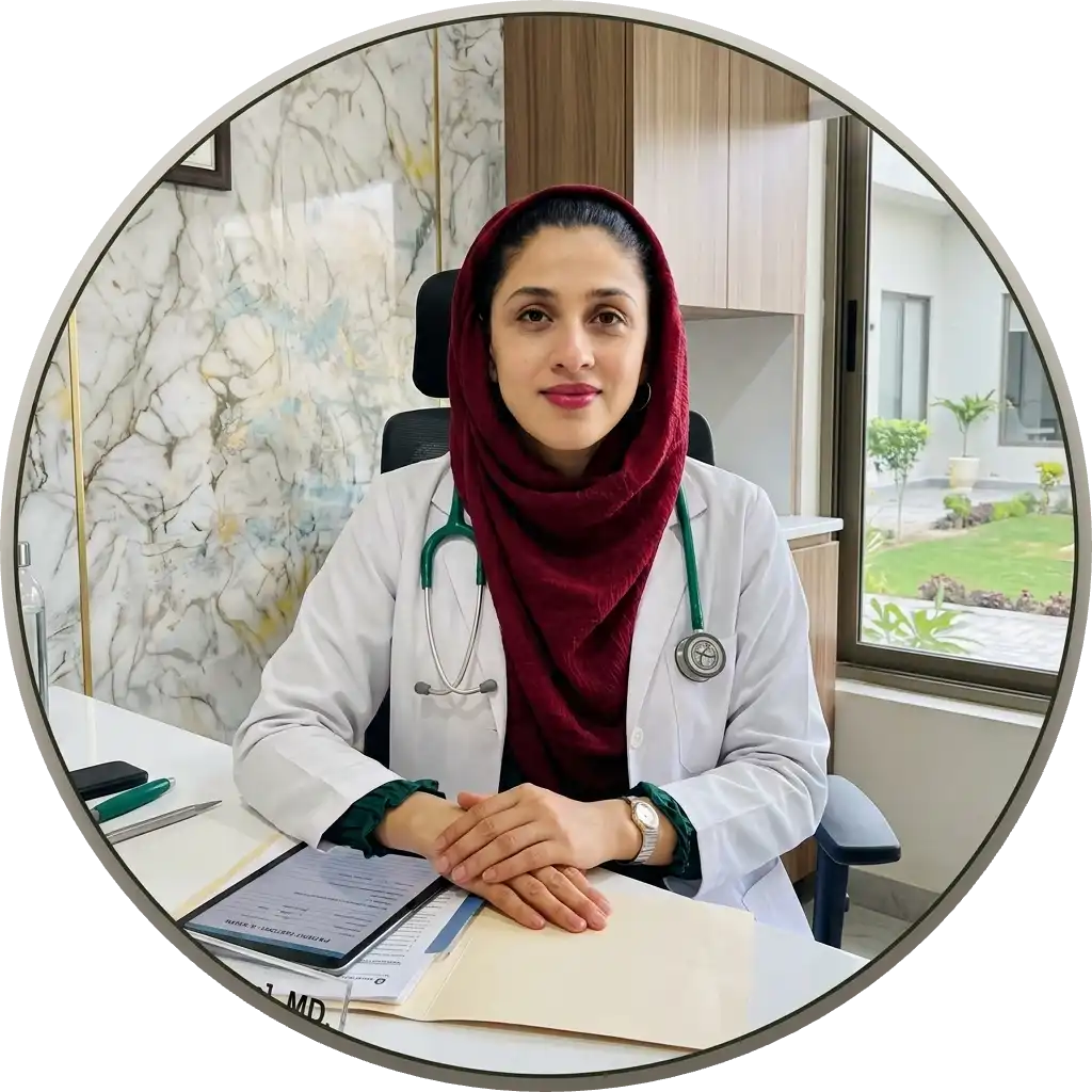Dr. Rhimsha - ophthalmology at Ibn Sina Hospital